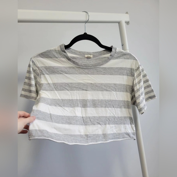 Garage striped boxy tee - Picture 2 of 2